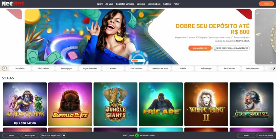 Símbolos importantes e várias taxas de pagamento em jogos de slots online